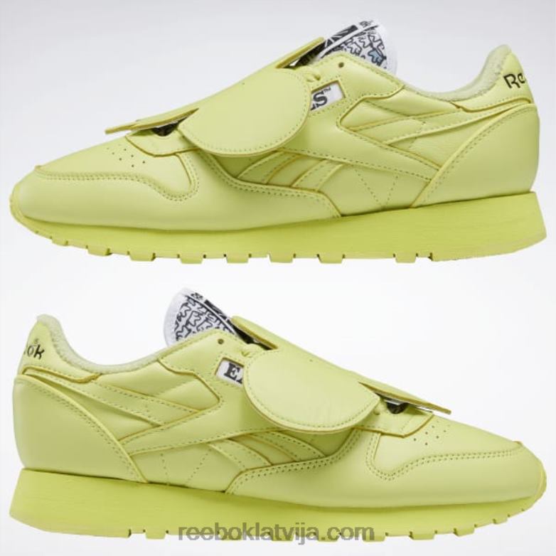 eames klasiskās ādas kurpes0T464544 Reebok forša alveja/sero melns