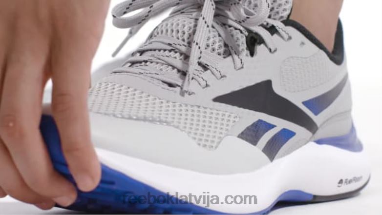 endless road 3 vīriešu skriešanas apavi0T4641172 Reebok tīri pelēks 3/core melns/vektorzils