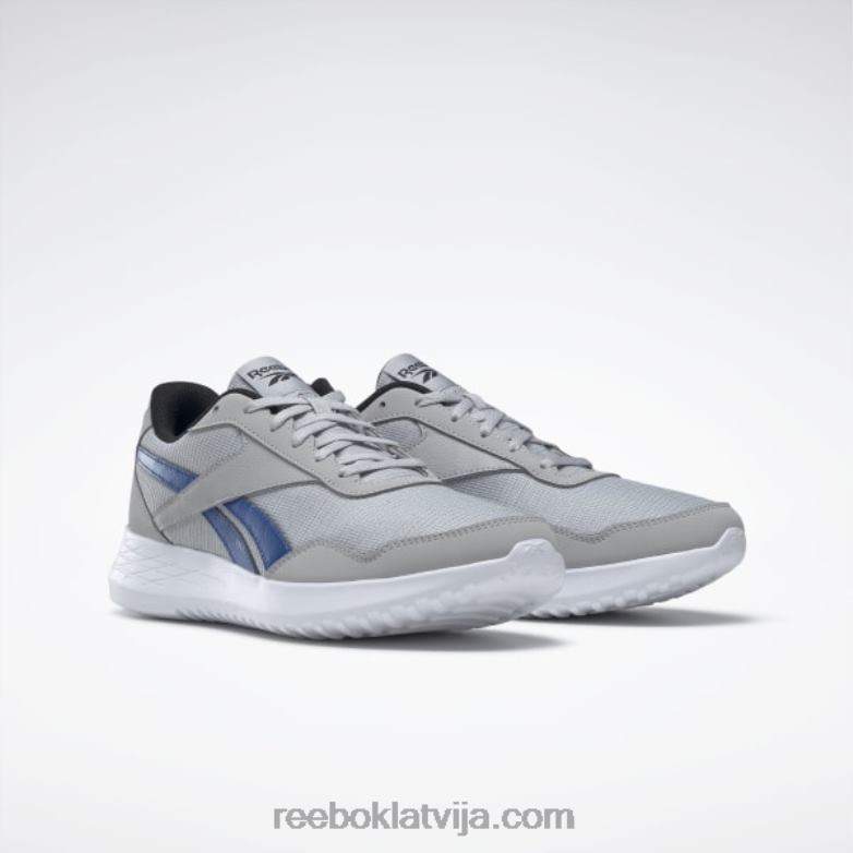 energen lite vīriešu skriešanas apavi0T4641074 Reebok tīri pelēks 3/vektors zils/ftwr balts