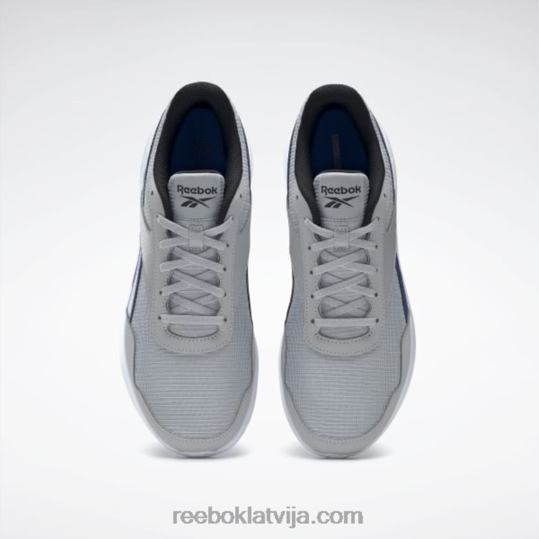 energen lite vīriešu skriešanas apavi0T4641074 Reebok tīri pelēks 3/vektors zils/ftwr balts