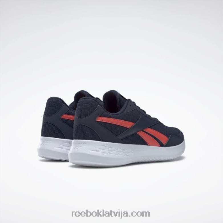 energen lite vīriešu skriešanas apavi0T4641084 Reebok vektors navy/semi orange flare/ftwr balts