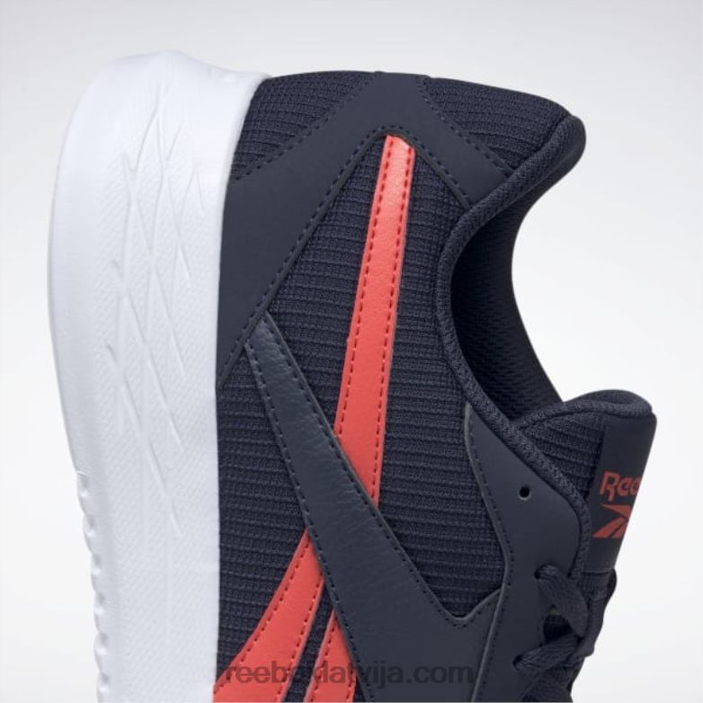 energen lite vīriešu skriešanas apavi0T4641084 Reebok vektors navy/semi orange flare/ftwr balts
