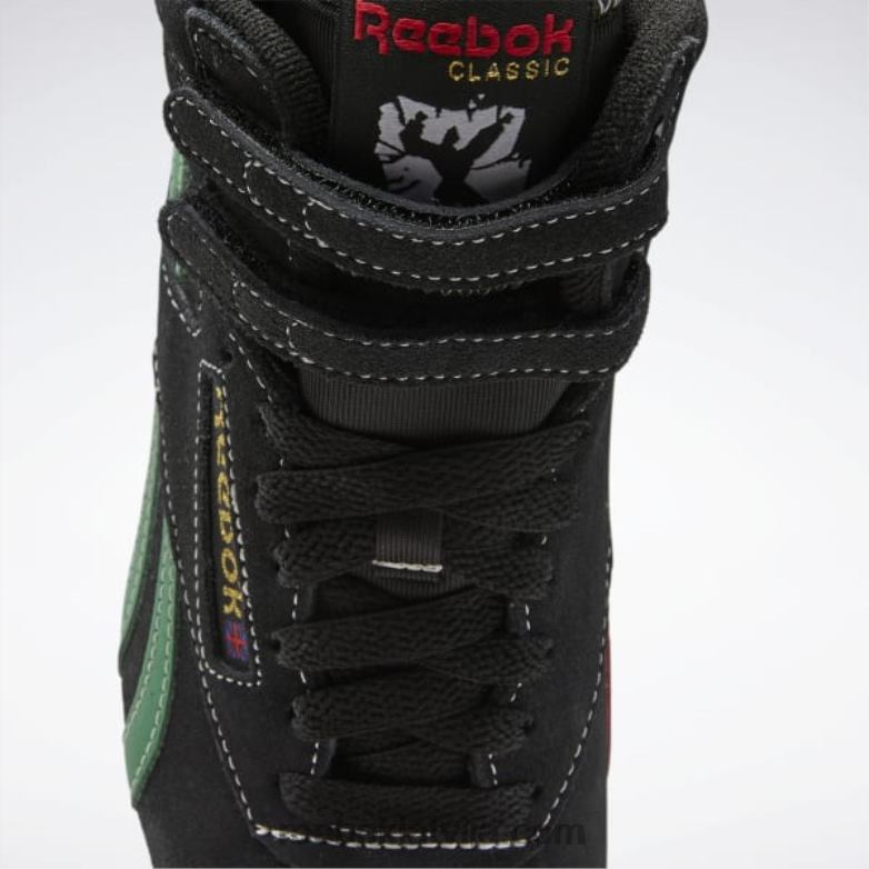 f/s hi sieviešu apavi0T464352 Reebok kodols melns/glen zaļš/vektorsarkans