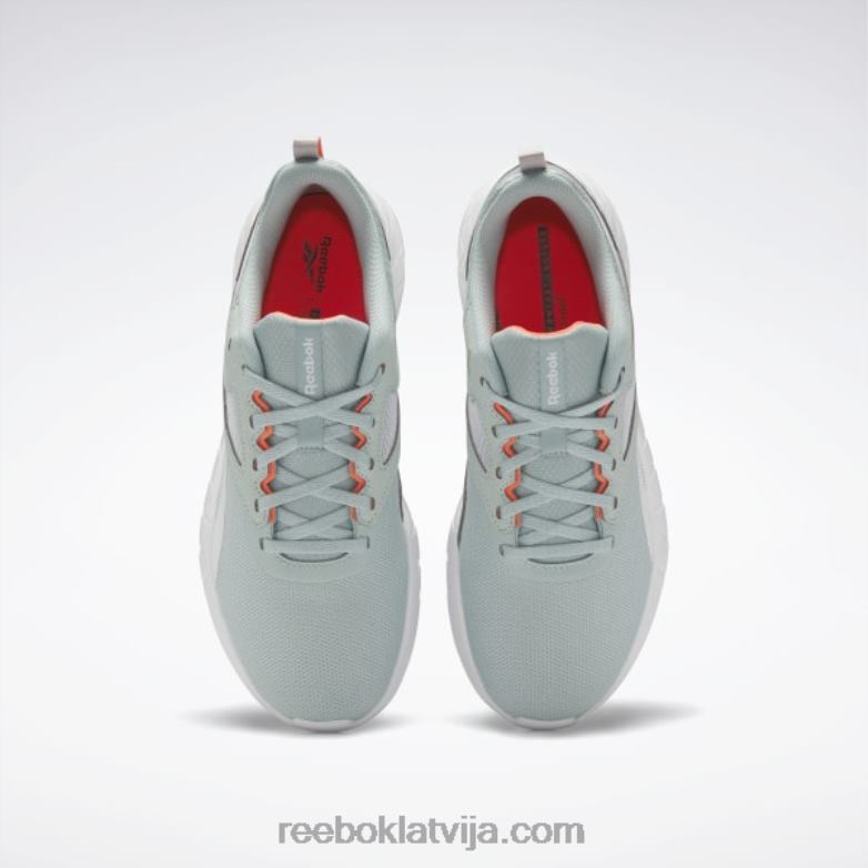 flexagon energy 4 sieviešu treniņu apavi0T464184 Reebok piejūras pelēks/ftwr balts/oranžs uzliesmojums