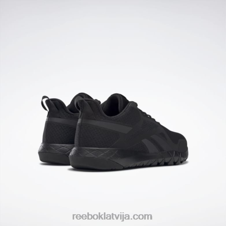 flexagon force 3 plati 4e vīriešu treniņa apavi0T4641037 Reebok melns/tīri pelēks 8