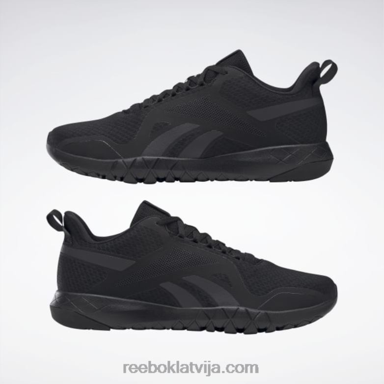 flexagon force 3 plati 4e vīriešu treniņa apavi0T4641037 Reebok melns/tīri pelēks 8
