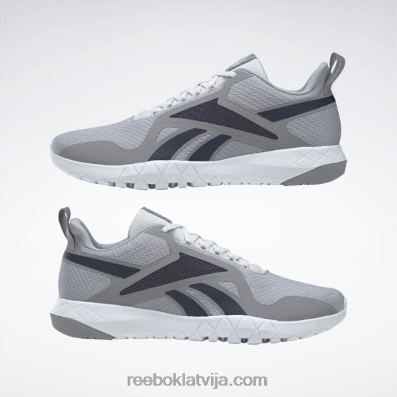 flexagon force 3 plati 4e vīriešu treniņa apavi0T4641071 Reebok auksti pelēka/vektora flote