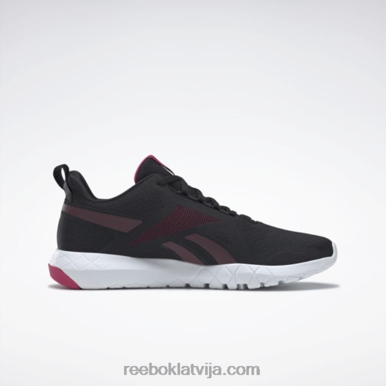 flexagon force 3 plati d sieviešu treniņa apavi0T464919 Reebok kodols melns/maroon/pursuit rozā