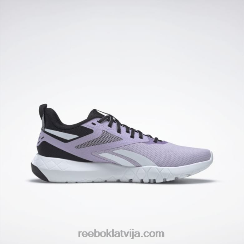 flexagon force 4 sieviešu treniņu apavi0T464215 Reebok core black/purple oasis/ftwr white