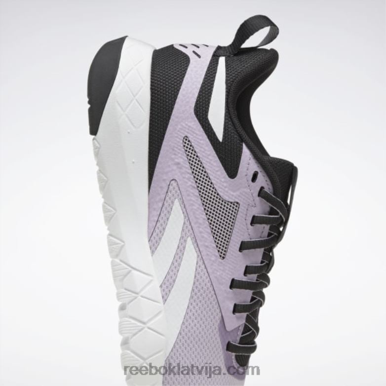 flexagon force 4 sieviešu treniņu apavi0T464215 Reebok core black/purple oasis/ftwr white