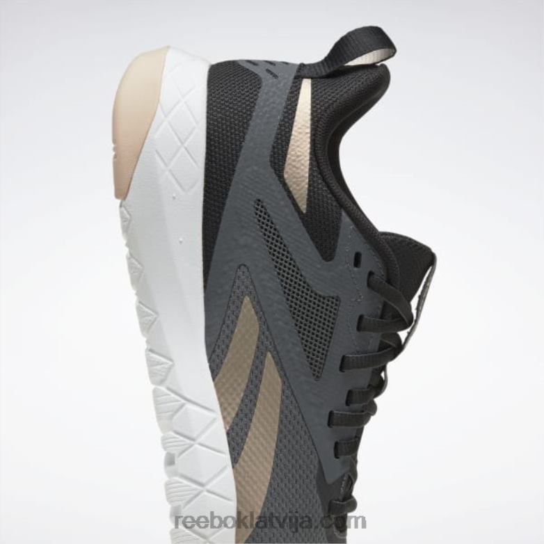 flexagon force 4 sieviešu treniņu apavi0T464221 Reebok kodols melns/tīri pelēks 7/sleek met