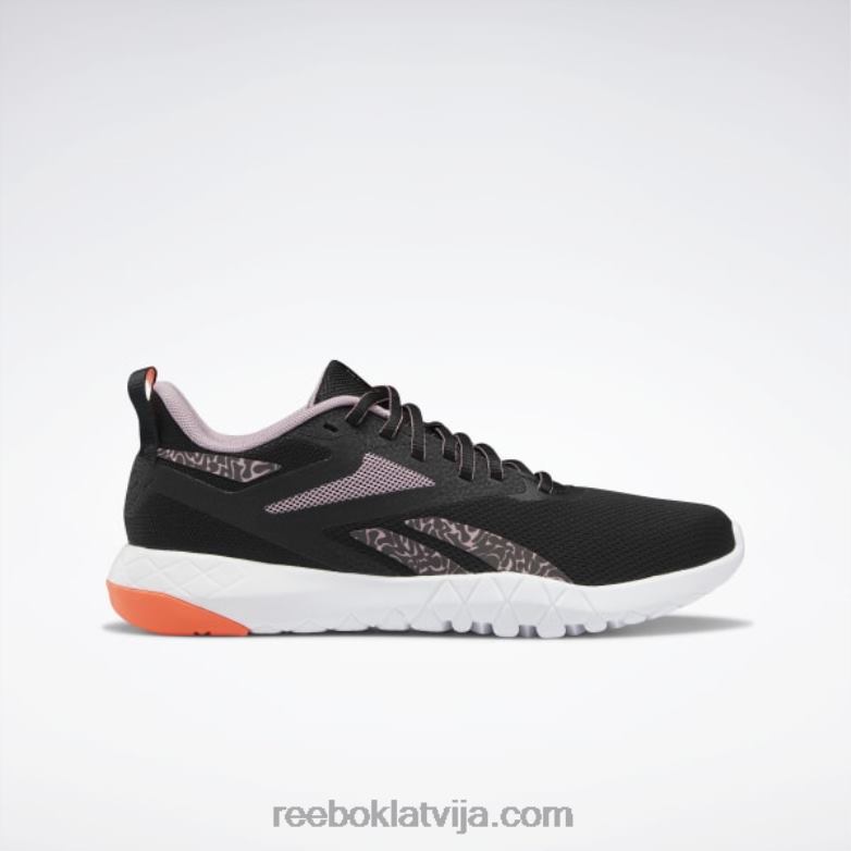 flexagon force 4 sieviešu treniņu apavi0T464254 Reebok kodols melns/uzpūsts ceriņu/oranžs uzliesmojums