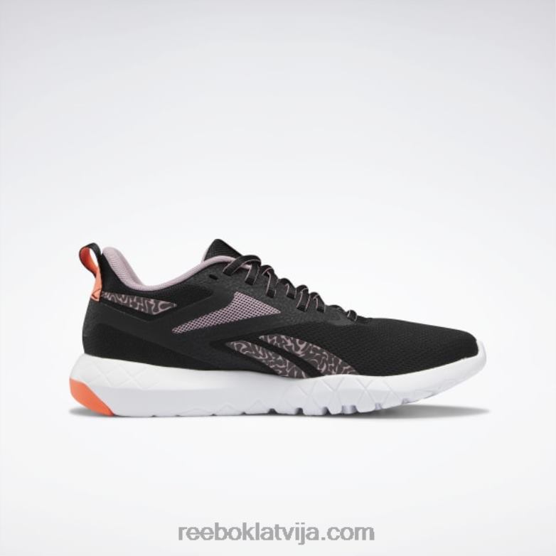 flexagon force 4 sieviešu treniņu apavi0T464254 Reebok kodols melns/uzpūsts ceriņu/oranžs uzliesmojums