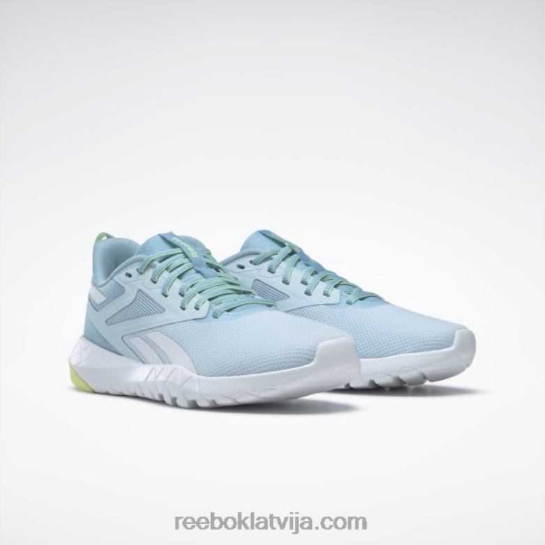 flexagon force 4 sieviešu treniņu apavi0T464258 Reebok zila pērle/stikls zils/ftwr balts
