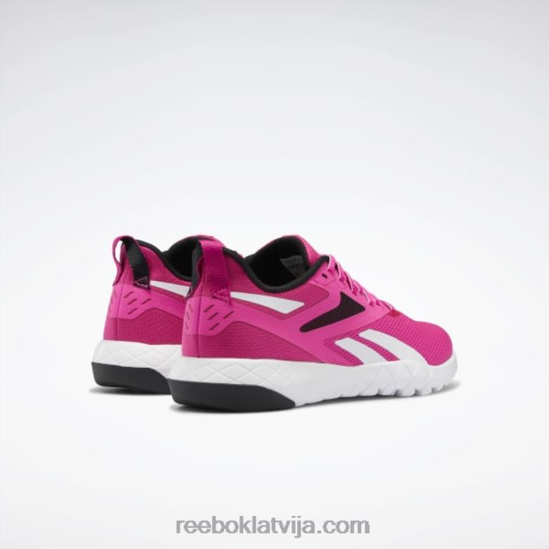 flexagon force 4 sieviešu treniņu apavi0T464341 Reebok lepni rozā/core black/ftwr white