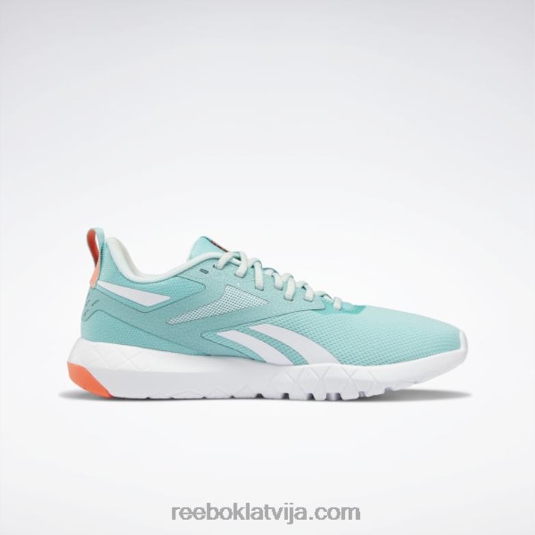 flexagon force 4 sieviešu treniņu apavi0T464398 Reebok daļēji klasisks zils/miglas/apelsīnu uzliesmojums