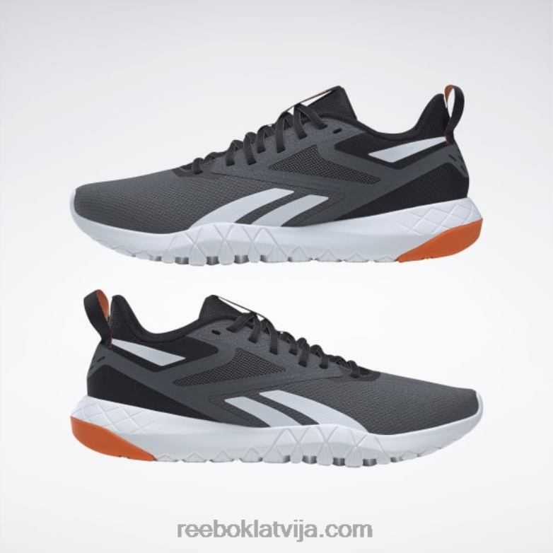 flexagon force 4 vīriešu treniņu apavi0T4641094 Reebok kodols melns/tīri pelēks 7/ftwr balts