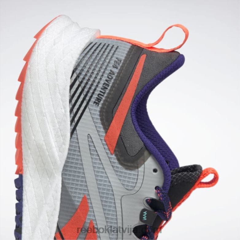 floatride energy 4 piedzīvojumu sieviešu skriešanas apavi0T464324 Reebok tīri pelēks 3/core melns/oranžs uzliesmojums