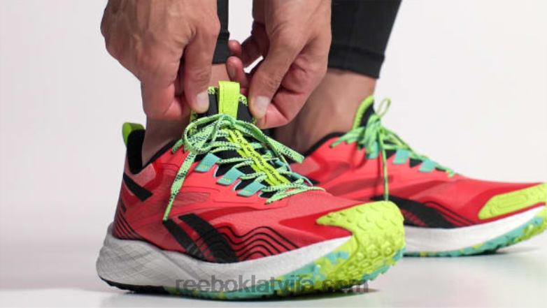 floatride energy 4 piedzīvojumu vīriešu skriešanas apavi0T4641120 Reebok daļēji oranžs uzliesmojums/uzpūsts ceriņš/skābi dzeltens