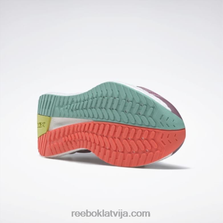 floatride energy symmetros 2 sieviešu skriešanas apavi0T464181 Reebok uzlieta ceriņi/skābi dzeltenā/daļēji klasiskā zilganzaļa