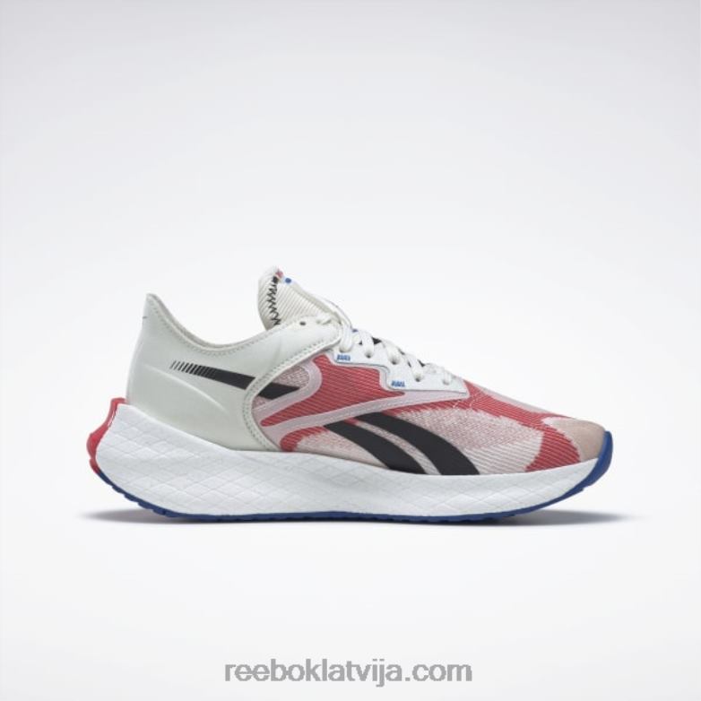 floatride energy symmetros 2 sieviešu skriešanas apavi0T464242 Reebok krīts/vektorsarkans/vektorzils