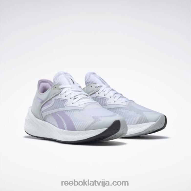 floatride energy symmetros 2 sieviešu skriešanas apavi0T464386 Reebok ftwr balta/tīri pelēka 2/violeta oāze