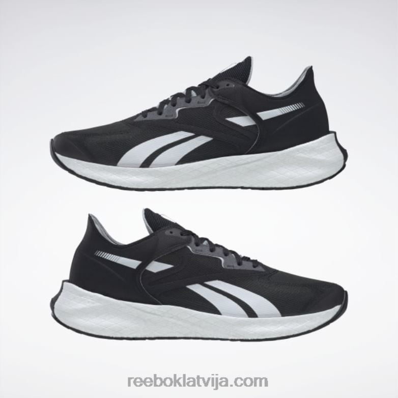 floatride energy symmetros 2 vīriešu skriešanas apavi0T4641200 Reebok kodols melns/ftwr balts/tīri pelēks 8