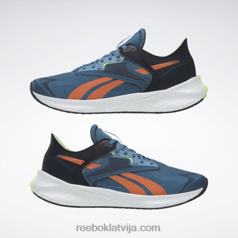 floatride energy symmetros 2 vīriešu skriešanas apavi0T4641201 Reebok tēraudzils s23-r/core black/smash orange s23-r