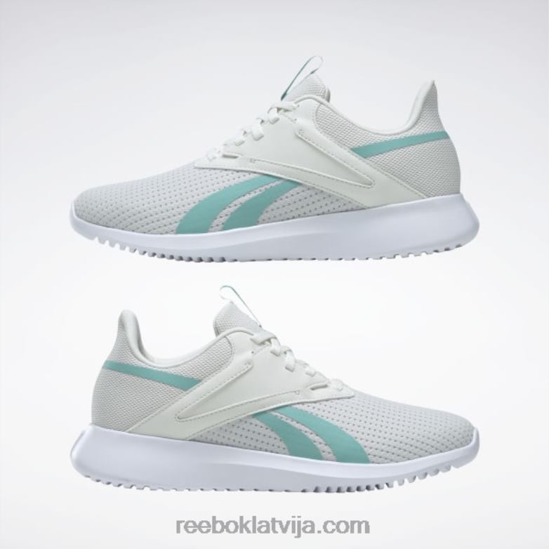 fluxlite sieviešu treniņu apavi0T464270 Reebok tīri pelēka 1/daļēji klasiska zilganzaļa