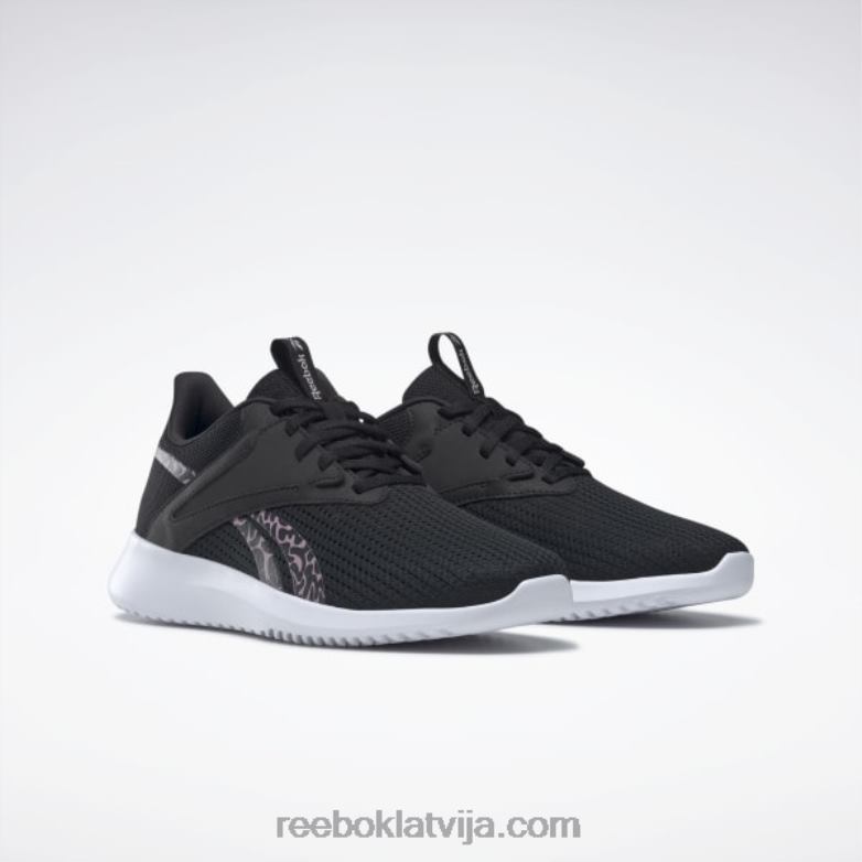 fluxlite sieviešu treniņu apavi0T464933 Reebok kodols melns/uzliets ceriņš/kvarcs met