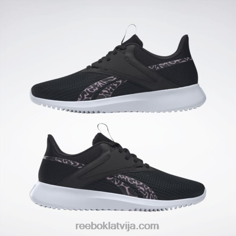 fluxlite sieviešu treniņu apavi0T464933 Reebok kodols melns/uzliets ceriņš/kvarcs met