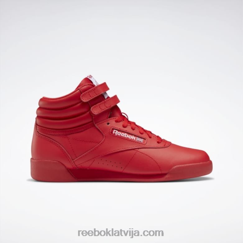 freestyle hi shoes - grade school bērni 0T4641413 Reebok vektors sarkans/ftwr balts