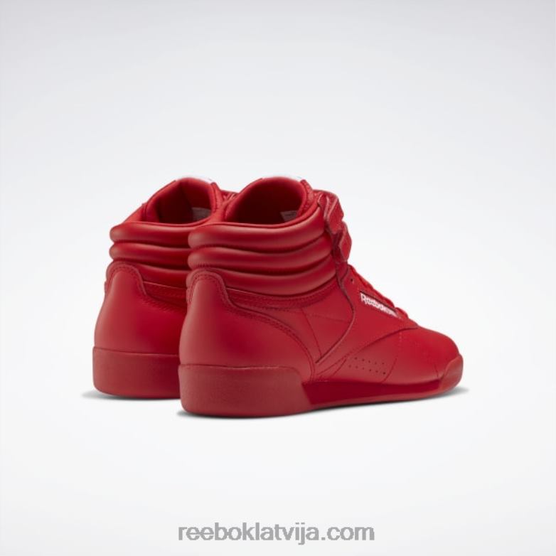 freestyle hi shoes - grade school bērni 0T4641413 Reebok vektors sarkans/ftwr balts
