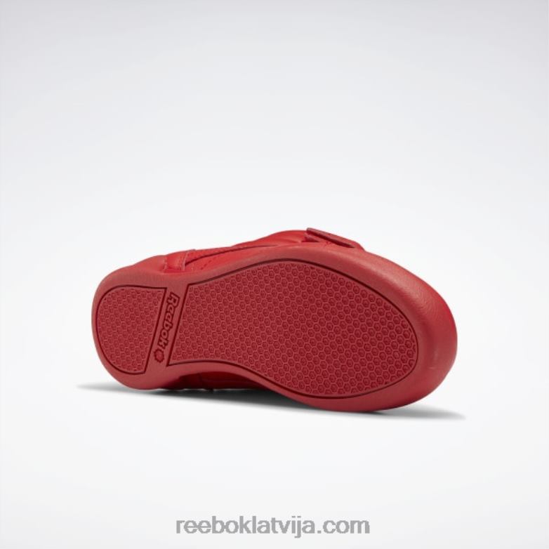 freestyle hi shoes - grade school bērni 0T4641413 Reebok vektors sarkans/ftwr balts