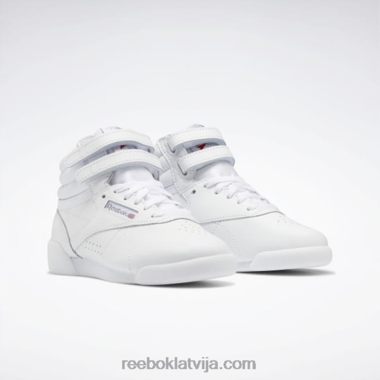 freestyle hi shoes - pirmsskola bērni 0T4641414 Reebok ftwr balts