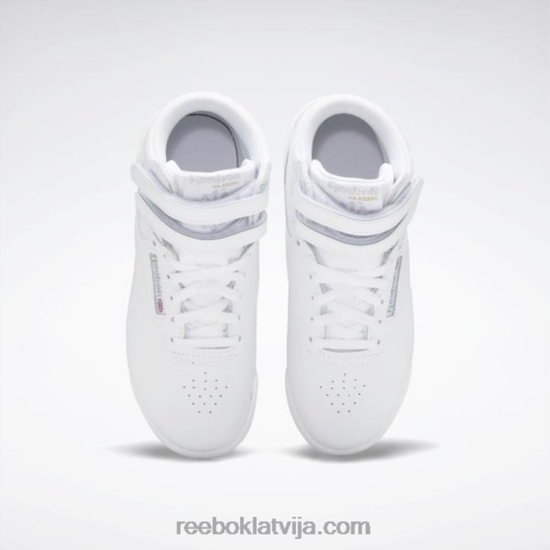 freestyle hi shoes - pirmsskola bērni 0T4641414 Reebok ftwr balts