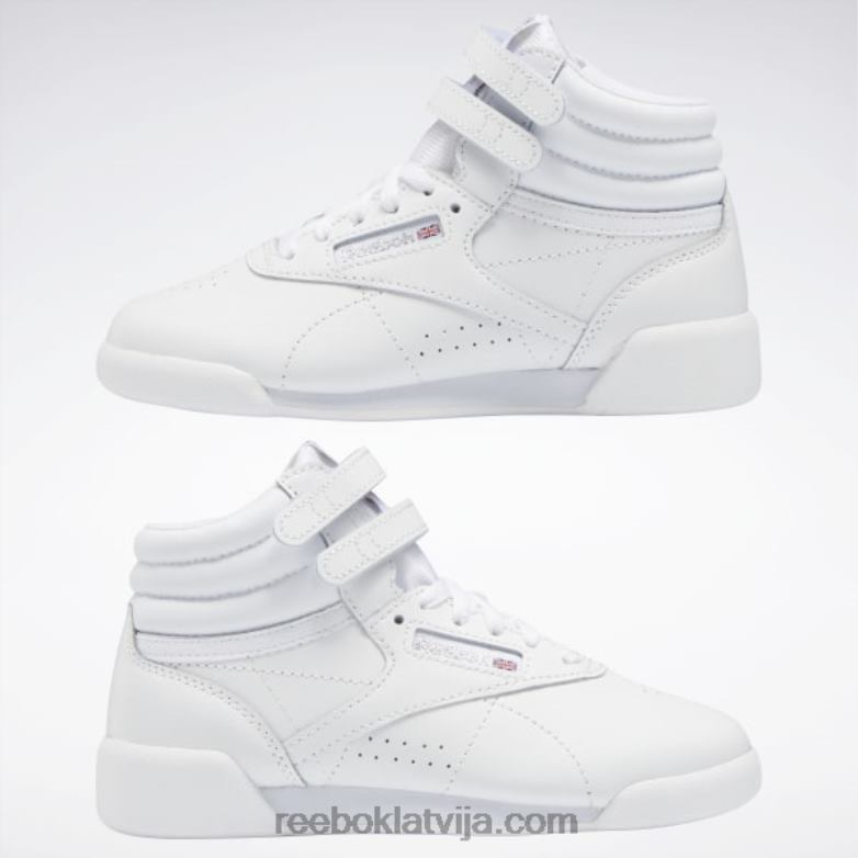 freestyle hi shoes - pirmsskola bērni 0T4641414 Reebok ftwr balts