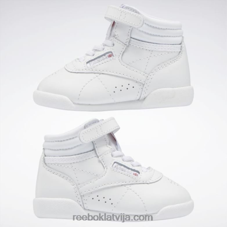 freestyle hi shoes - toddler bērni 0T4641396 Reebok ftwr balts