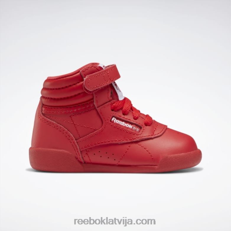 freestyle hi shoes - toddler bērni 0T4641449 Reebok vektors sarkans/ftwr balts