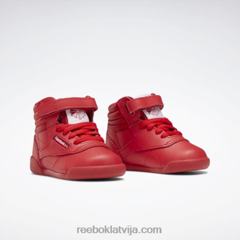 freestyle hi shoes - toddler bērni 0T4641449 Reebok vektors sarkans/ftwr balts
