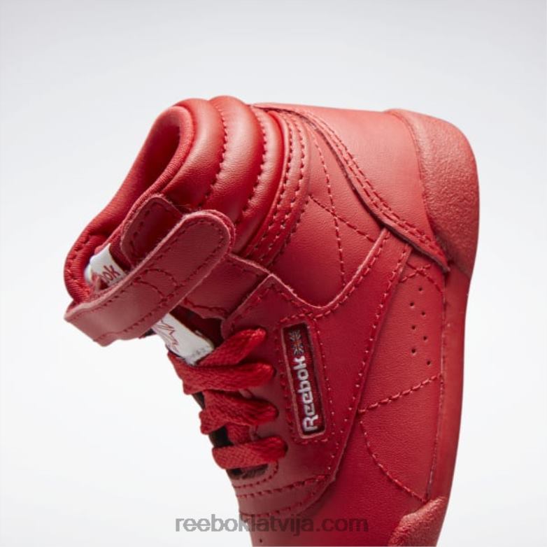 freestyle hi shoes - toddler bērni 0T4641449 Reebok vektors sarkans/ftwr balts