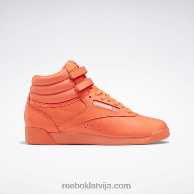 freestyle hi sieviešu apavi0T464141 Reebok oranžs uzliesmojums/ftwr balts