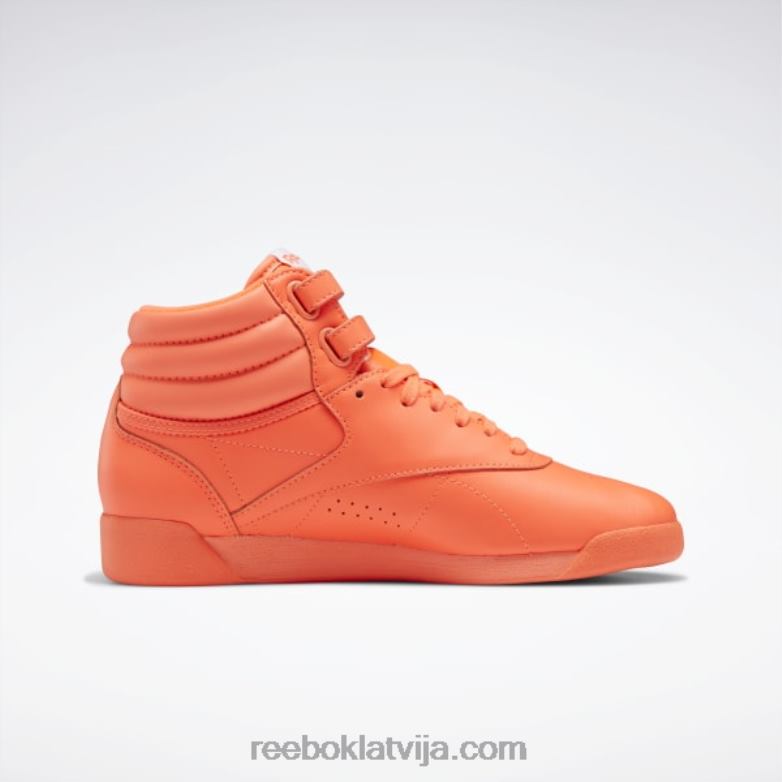freestyle hi sieviešu apavi0T464141 Reebok oranžs uzliesmojums/ftwr balts