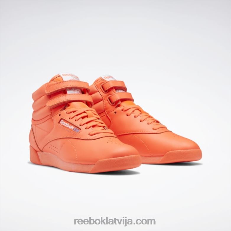freestyle hi sieviešu apavi0T464141 Reebok oranžs uzliesmojums/ftwr balts