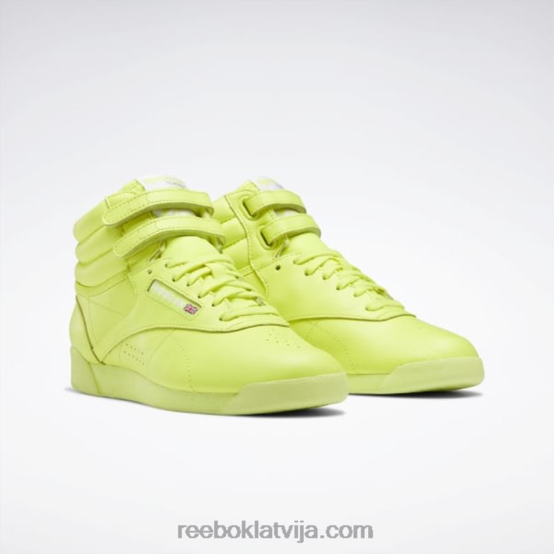 freestyle hi sieviešu apavi0T464150 Reebok saules skābe dzeltena/ftwr balta