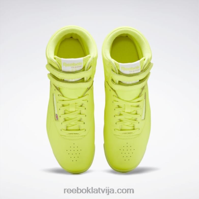 freestyle hi sieviešu apavi0T464150 Reebok saules skābe dzeltena/ftwr balta