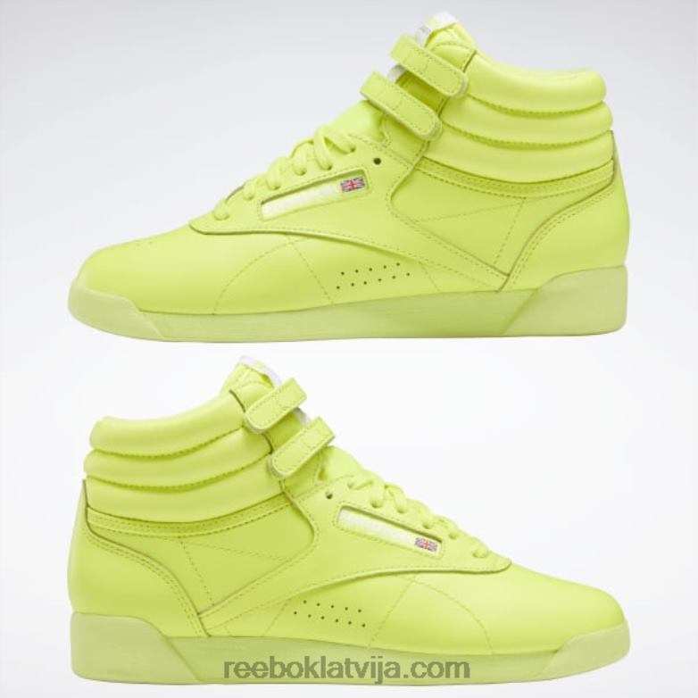 freestyle hi sieviešu apavi0T464150 Reebok saules skābe dzeltena/ftwr balta
