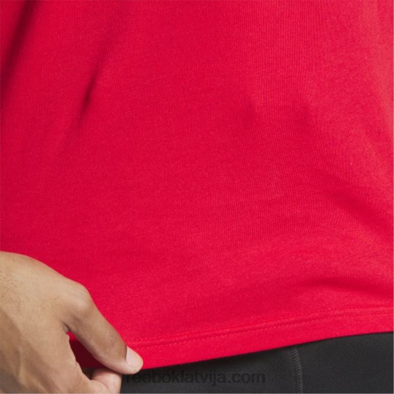 grafiskās sērijas vektoru tvertnes augšdaļa vīriešiem 0T4641231 Reebok vektors sarkans/melns