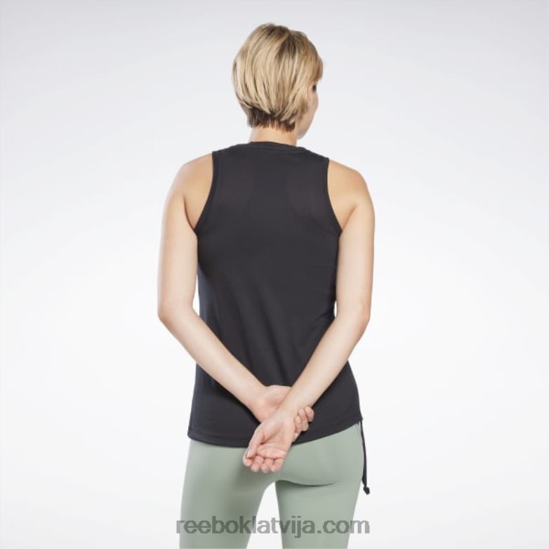 grūtnieču aukliņu tvertnes augšdaļa sievietes 0T464911 Reebok melns