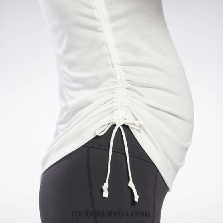 grūtnieču aukliņu tvertnes augšdaļa sievietes 0T464918 Reebok krīts